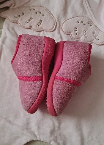 Panço Kız Çocuk Pembe Sıcak ev patiği - Görsel 5