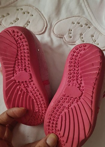 Panço Kız Çocuk Pembe Sıcak ev patiği - Görsel 3