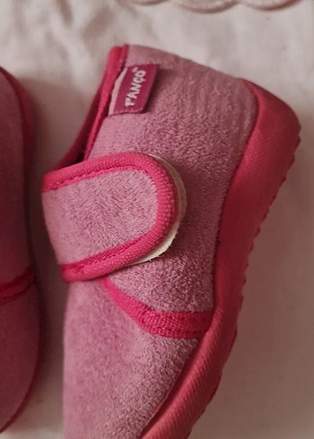 Panço Kız Çocuk Pembe Sıcak ev patiği - Görsel 2