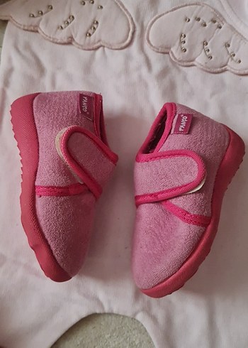 Panço Kız Çocuk Pembe Sıcak ev patiği - Görsel 4