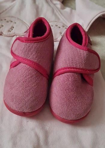 Panço Kız Çocuk Pembe Sıcak ev patiği - Görsel 6