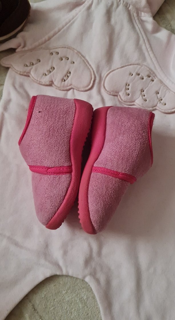 Panço Kız Çocuk Pembe Sıcak ev patiği - Görsel 5