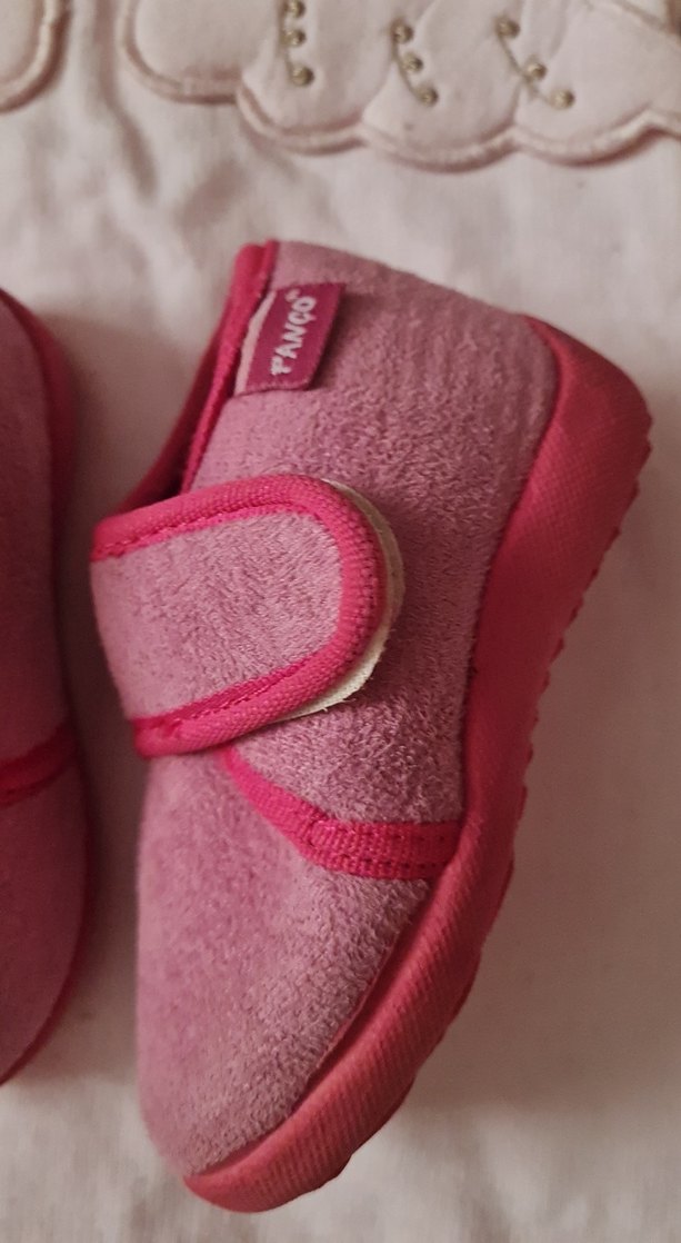 Panço Kız Çocuk Pembe Sıcak ev patiği - Görsel 2