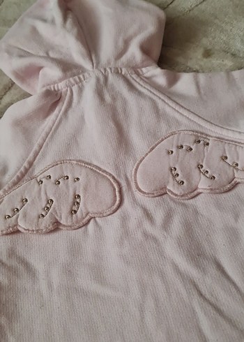 pembe melek kanatlı tulumu yenidoğan 0-3 ay - Görsel 7