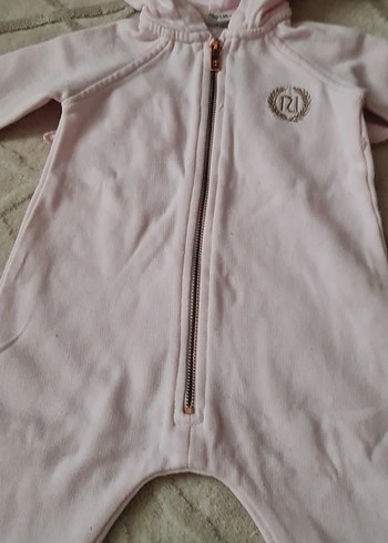 pembe melek kanatlı tulumu yenidoğan 0-3 ay - Görsel 5