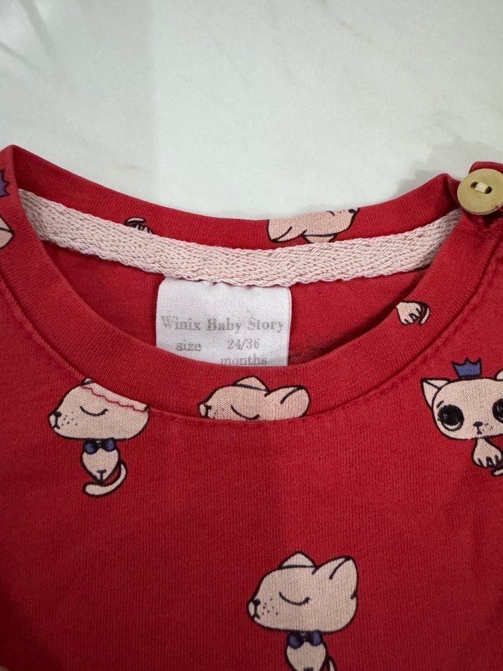 Çiçek Desenli Uzun Kollu Kız Gömlek - Görsel 5