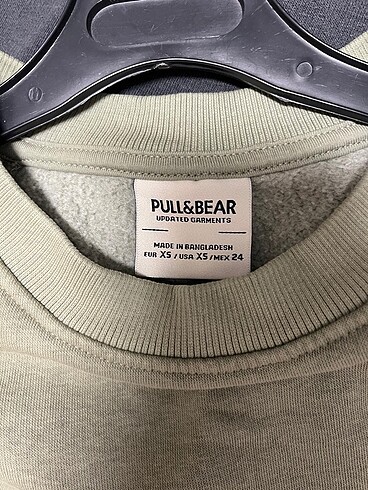 Pull and Bear Pull And Bear yeşil/haki sweatshirt