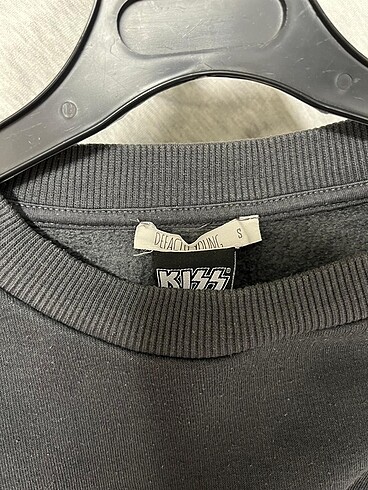 Defacto Defacto gri kiss sweatshirt