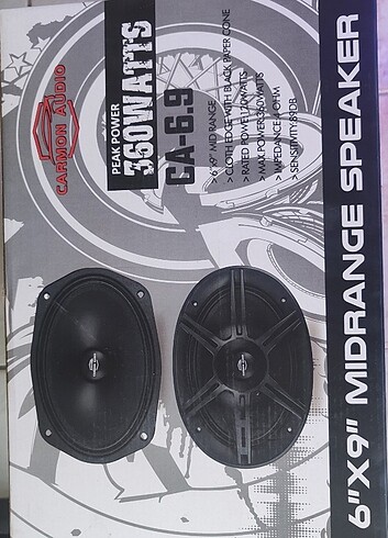 Carmon Audio 6x9 Midrange