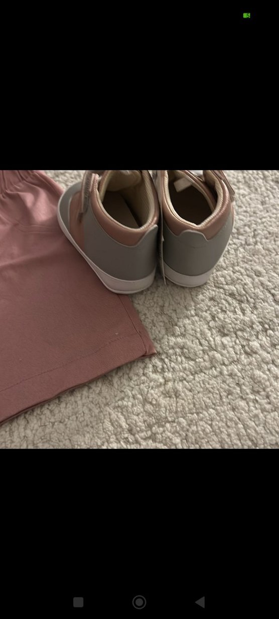 Kız Bebek İlk Adım Spor Ayakkabı Bej Gri - Görsel 2