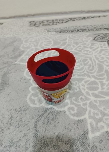 Kırmızı Renkli çocuk yemek kutusu - Görsel 2