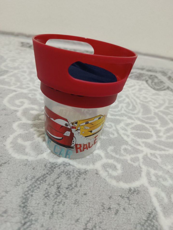 Kırmızı Renkli çocuk yemek kutusu - Görsel 4