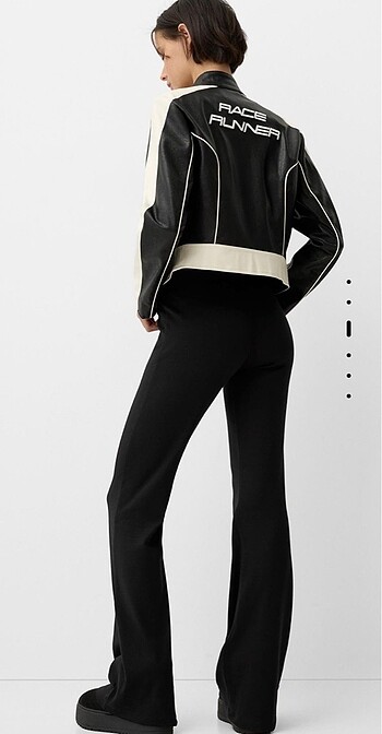 Bershka Bershka İspanyol Paça Pantolon