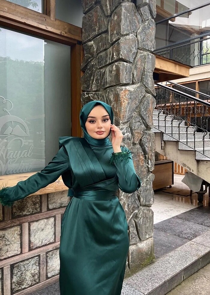 Tesettür elbise - Görsel 4