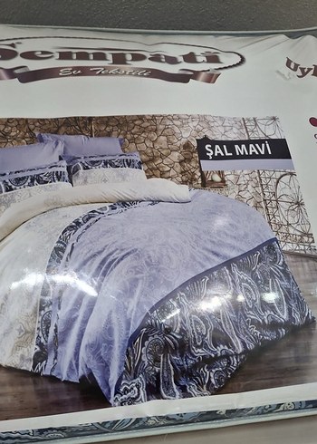 Gri Desenli Dijital Baskılı Nevresim Takımı - Görsel 8