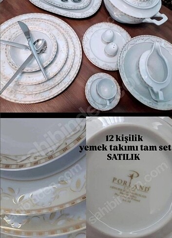 12 kişilik yemek takımı