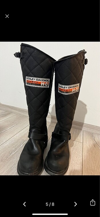 37 Beden siyah Renk Az kullanılmış Harley davidson