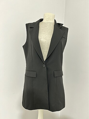 Oversize kolsuz blazer