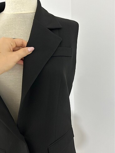 Diğer Oversize kolsuz blazer