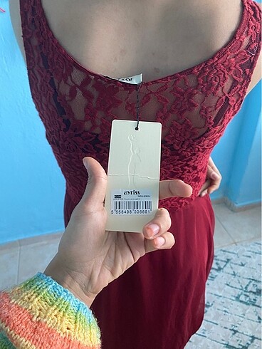 xl Beden bordo Renk Borde Abiye
