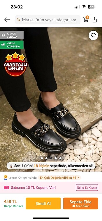 Loafer ayakkabı
