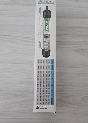 Aqua 50W Cam Isıtıcı HT-826
