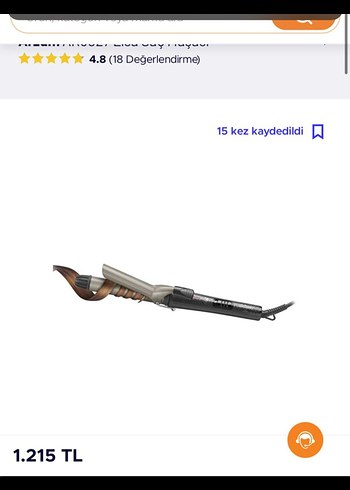 arzum saç maşası 25 mm - Görsel 2