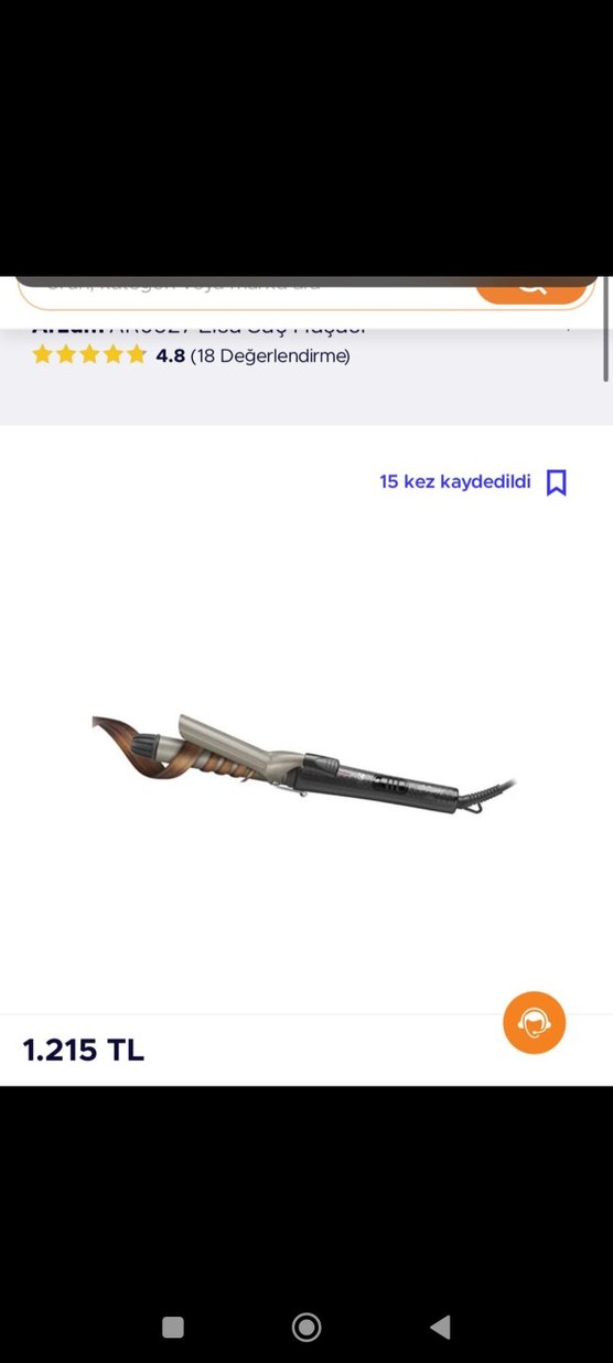 arzum saç maşası 25 mm - Görsel 2