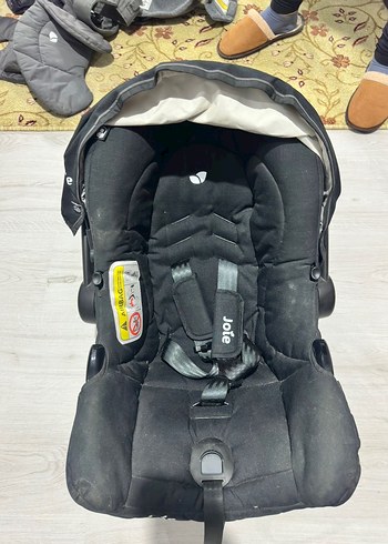 Joie Siyah Bebek Oto Koltuğu ve bebek arabası - Görsel 3