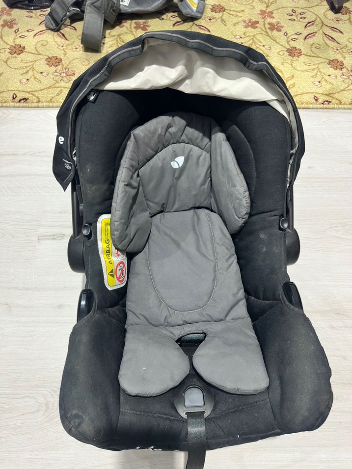 Joie Siyah Bebek Oto Koltuğu ve bebek arabası - Görsel 4