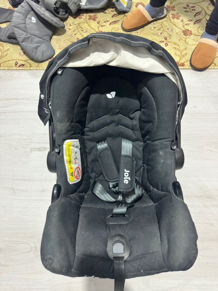 Joie Siyah Bebek Oto Koltuğu ve bebek arabası - Görsel 3