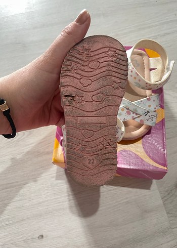 Kız Çocuk Çok Renkli Bohem Desenli Sandalet - Görsel 2