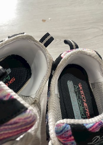 Renkli Bağcıklı Kadın Spor Ayakkabı - Görsel 2