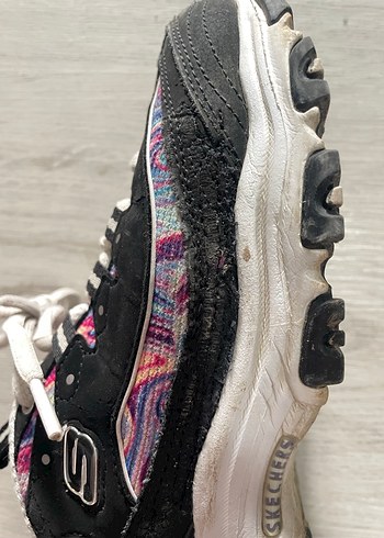 Renkli Bağcıklı Kadın Spor Ayakkabı - Görsel 3