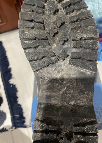 Siyah Tokalı Blok Topuklu Kadın Bot - Görsel 4