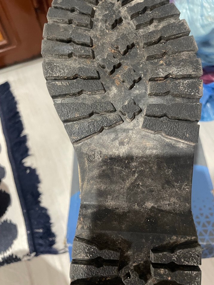 Siyah Tokalı Blok Topuklu Kadın Bot - Görsel 4