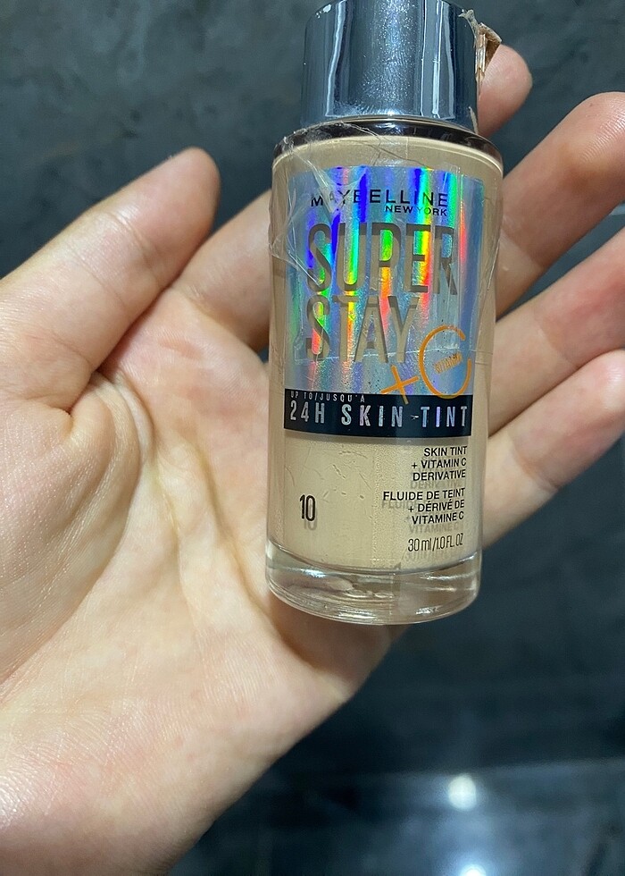 Maybelline New York super stay skin tint fondöten - Görsel 3