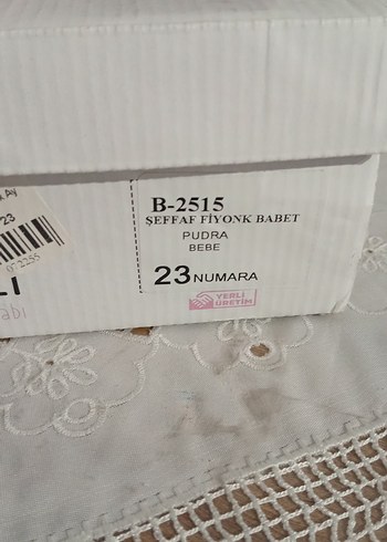 Kız Çocuk Pembe Fiyonk Detaylı Deniz Kızı baskılı ayakkabı - Görsel 5