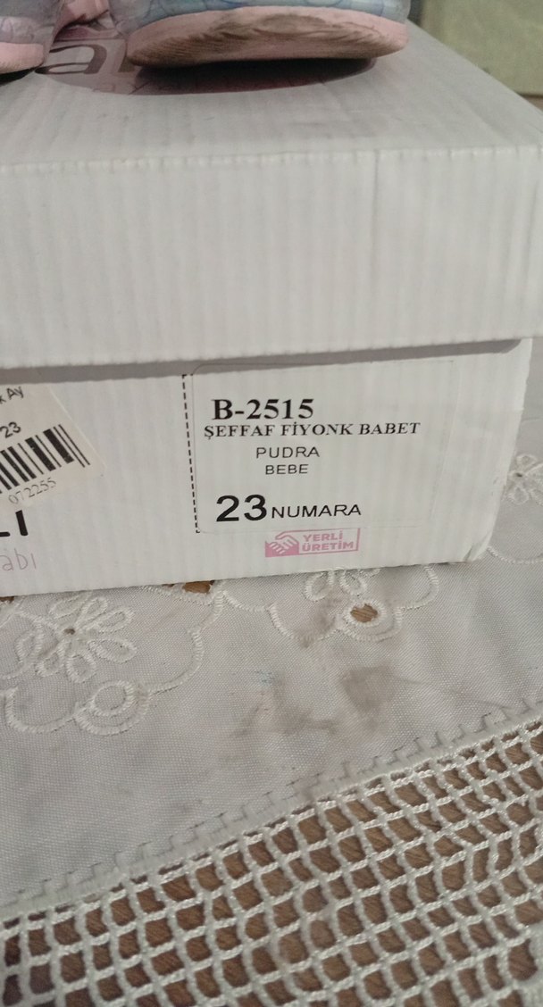 Kız Çocuk Pembe Fiyonk Detaylı Deniz Kızı baskılı ayakkabı - Görsel 5