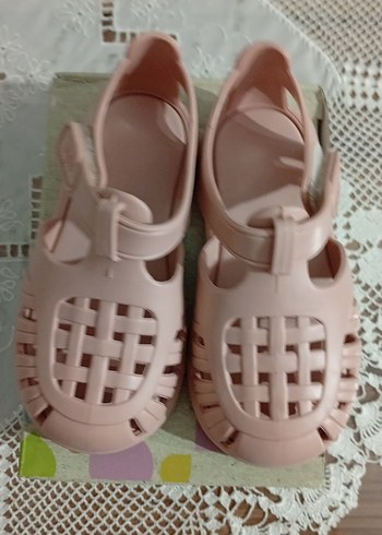 İgor Kız Çocuk Pembe Cırtlı Sandalet - Görsel 6