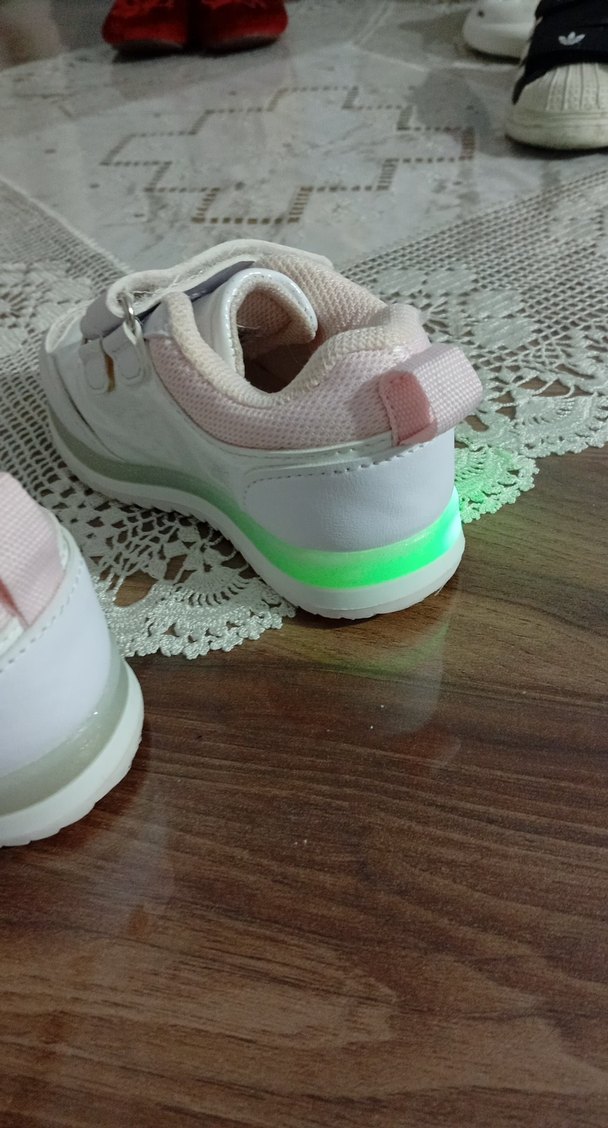 eunicorn baskılı cırtlı ayakkabı - Görsel 5