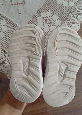 Pembe Bağcıklı Kız Çocuk Spor Ayakkabı - Görsel 5