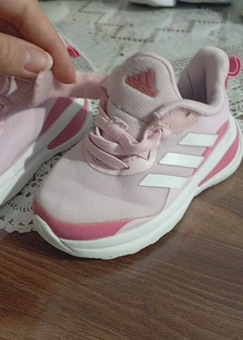 Pembe Bağcıklı Kız Çocuk Spor Ayakkabı - Görsel 3