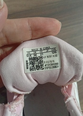 Pembe Bağcıklı Kız Çocuk Spor Ayakkabı - Görsel 6