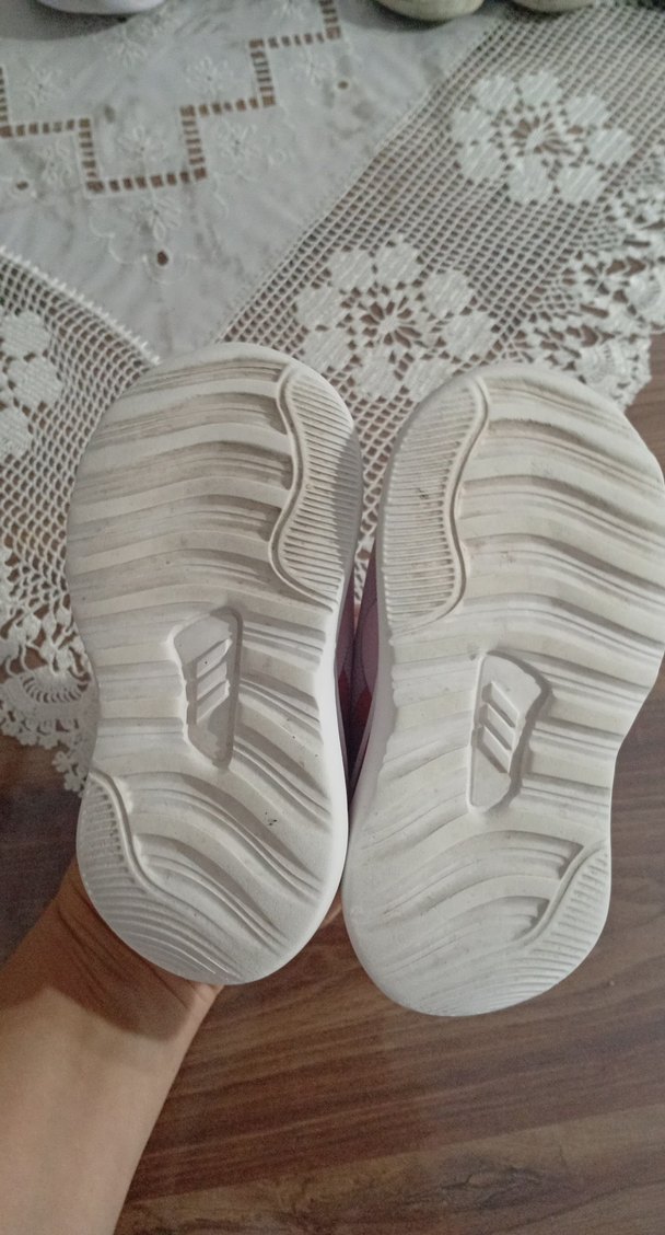 Pembe Bağcıklı Kız Çocuk Spor Ayakkabı - Görsel 5