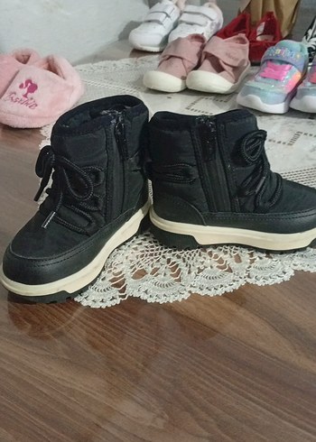 Siyah Çocuk Kar Botu - Görsel 3