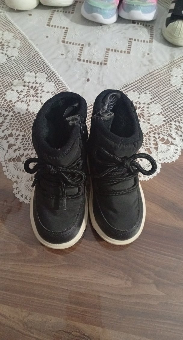 Siyah Çocuk Kar Botu - Görsel 5