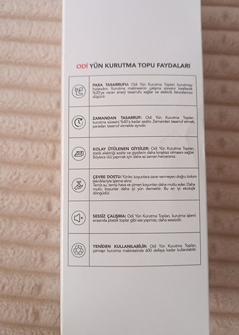 Bej Yün Kurutma Topları - 3 Adet - Görsel 3