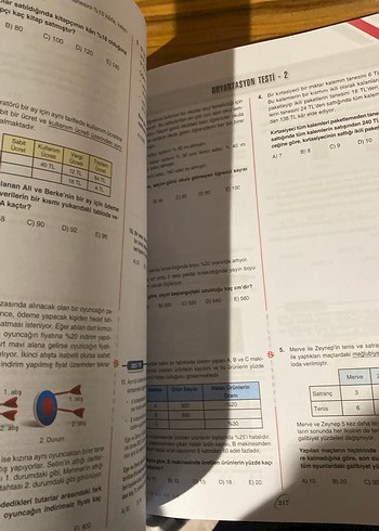 Beden TYT Matematik Soru Bankası 1. Oturum hiç kullanmadım bu sene al