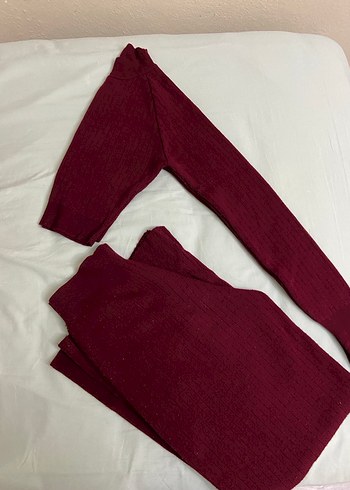 diğer Beden bordo Renk Bordo Kadın Eşofman Takımı